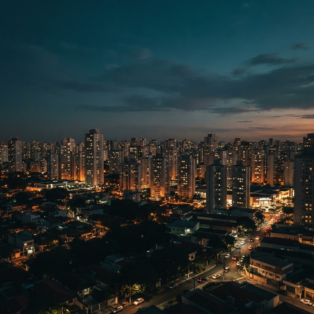 Skyline da Zona Leste de São Paulo